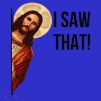 Cute Quote Jesus Meme I Saw That Christian God Mousepad thumb 1