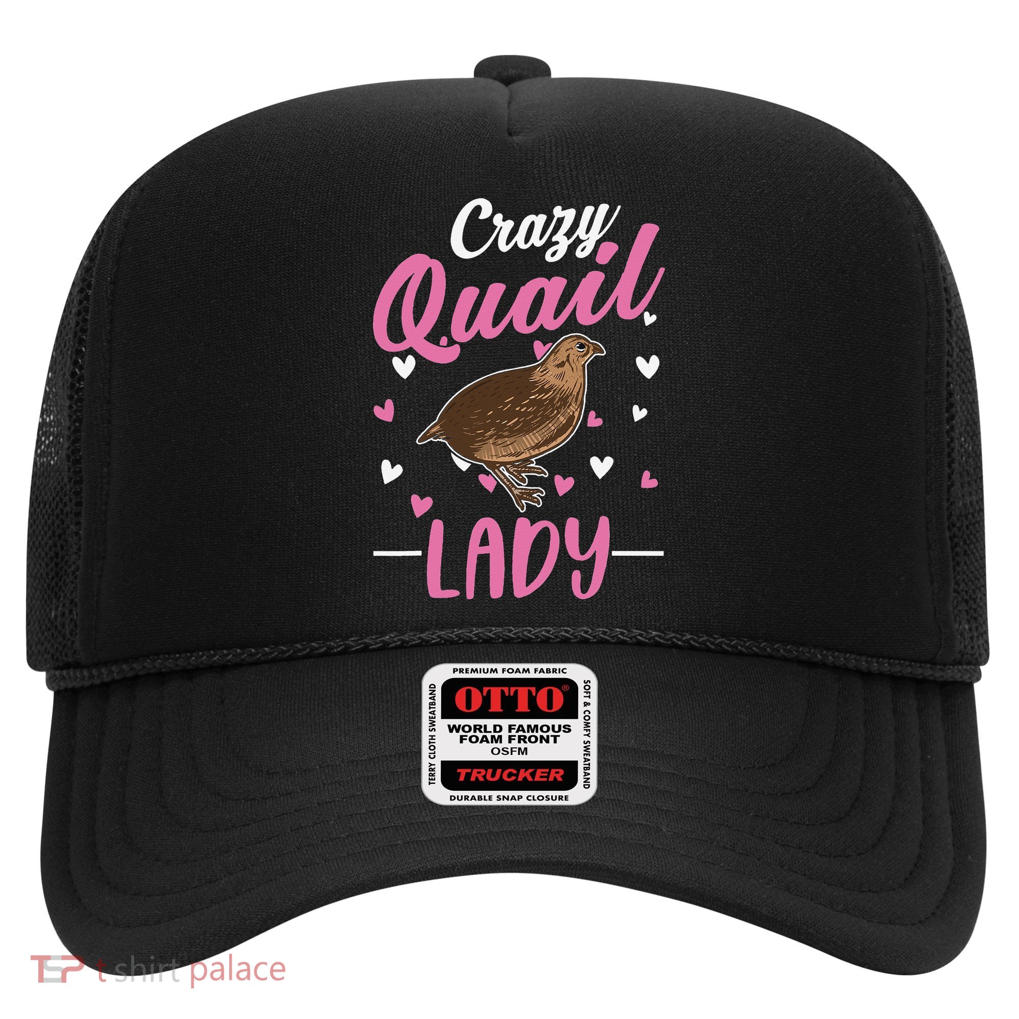 Crazy Quail lady Quail Hat