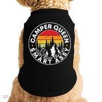 Camper Queen Smart Assy , Classy Sassy And A Bit Logo Camping Doggie Tank thumb 0