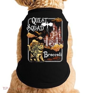Cat Quest Squad Broccoli Doggie Tank