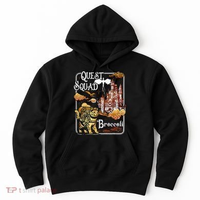 Cat Quest Squad Broccoli Hoodie