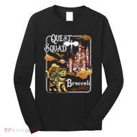 Cat Quest Squad Broccoli Long Sleeve Shirt thumb 0