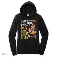 Cat Quest Squad Broccoli Women's Hoodie thumb 0