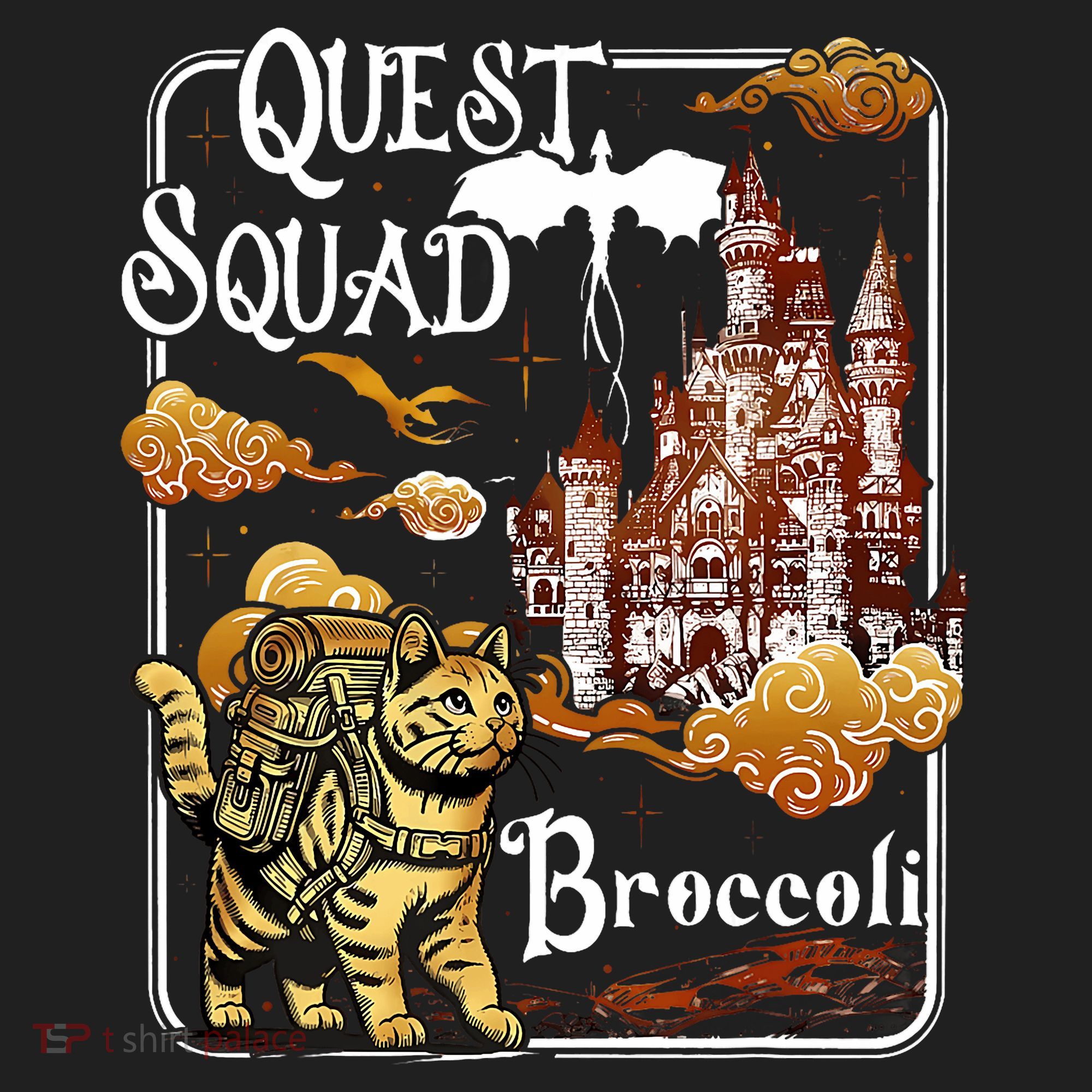 Cat Quest Squad Broccoli Tumbler