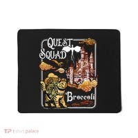 Cat Quest Squad Broccoli Mousepad thumb 0