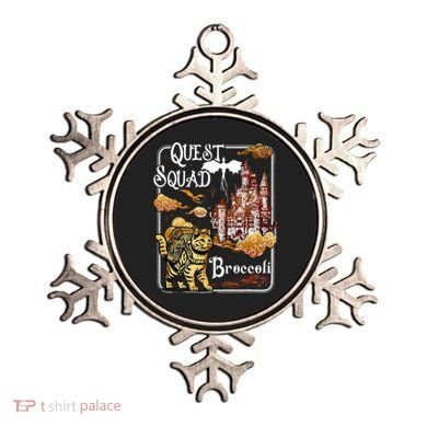 Cat Quest Squad Broccoli Ornament