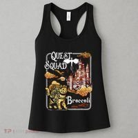 Cat Quest Squad Broccoli Women's Tank Top thumb 3