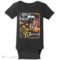 Cat Quest Squad Broccoli Baby Bodysuit thumb 0