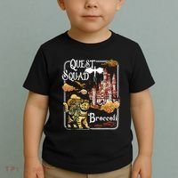 Cat Quest Squad Broccoli Toddler T-Shirt thumb 2