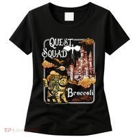 Cat Quest Squad Broccoli Women's T-Shirt thumb 0