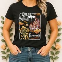 Cat Quest Squad Broccoli Women's T-Shirt thumb 2