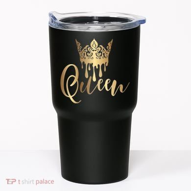 Cool Queen With Crown Tumbler