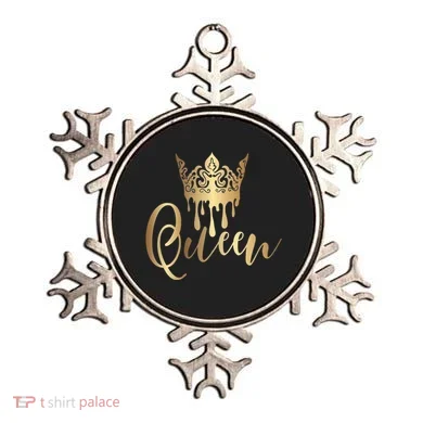 Cool Queen With Crown Ornament