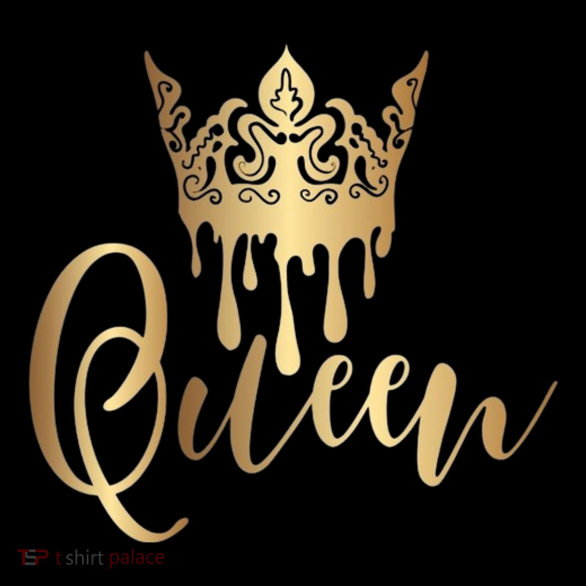 Cool Queen With Crown Kids Sweatshirt