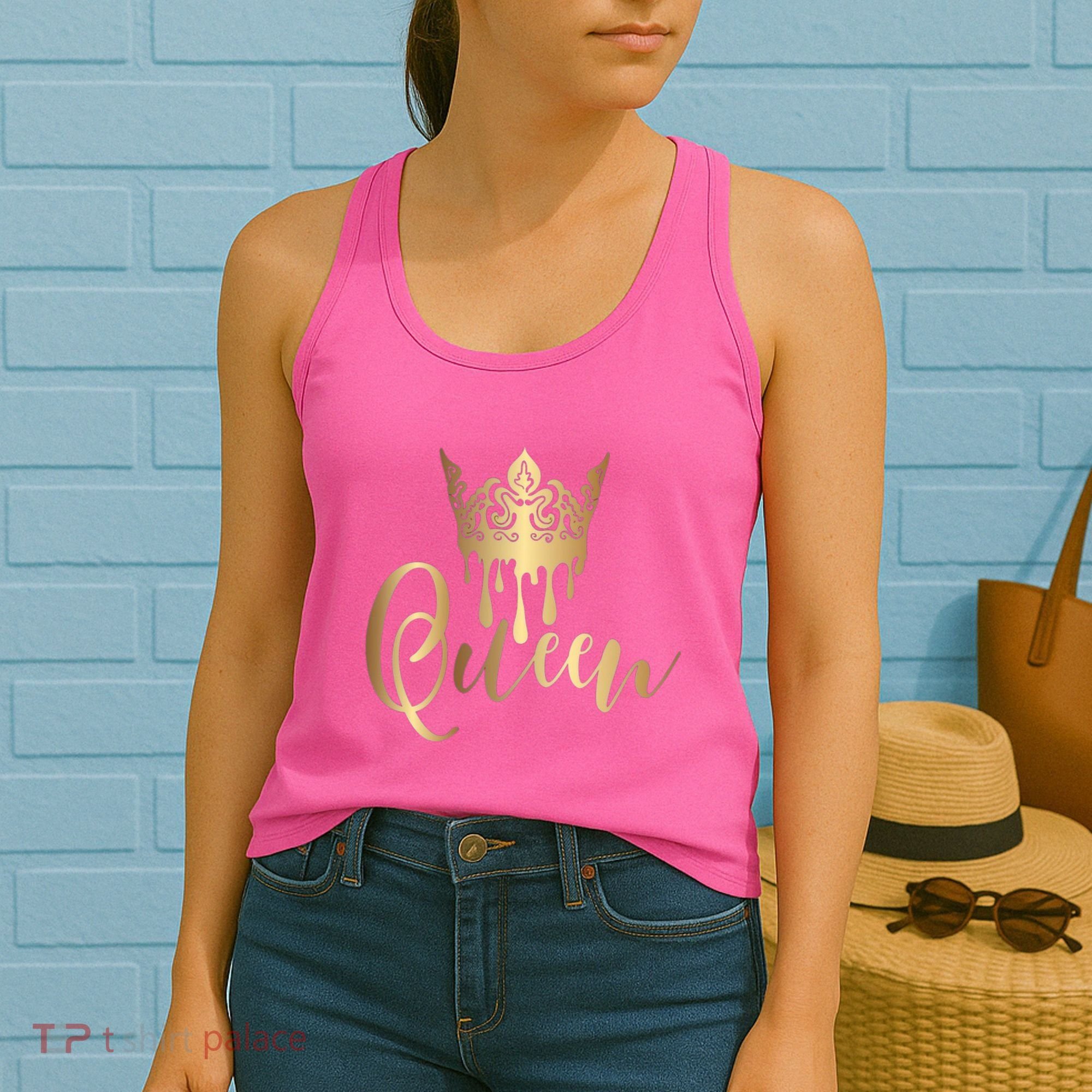 Cool Queen With Crown Women's Tank Top