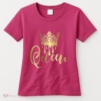 Cool Queen With Crown Women's T-Shirt thumb 0