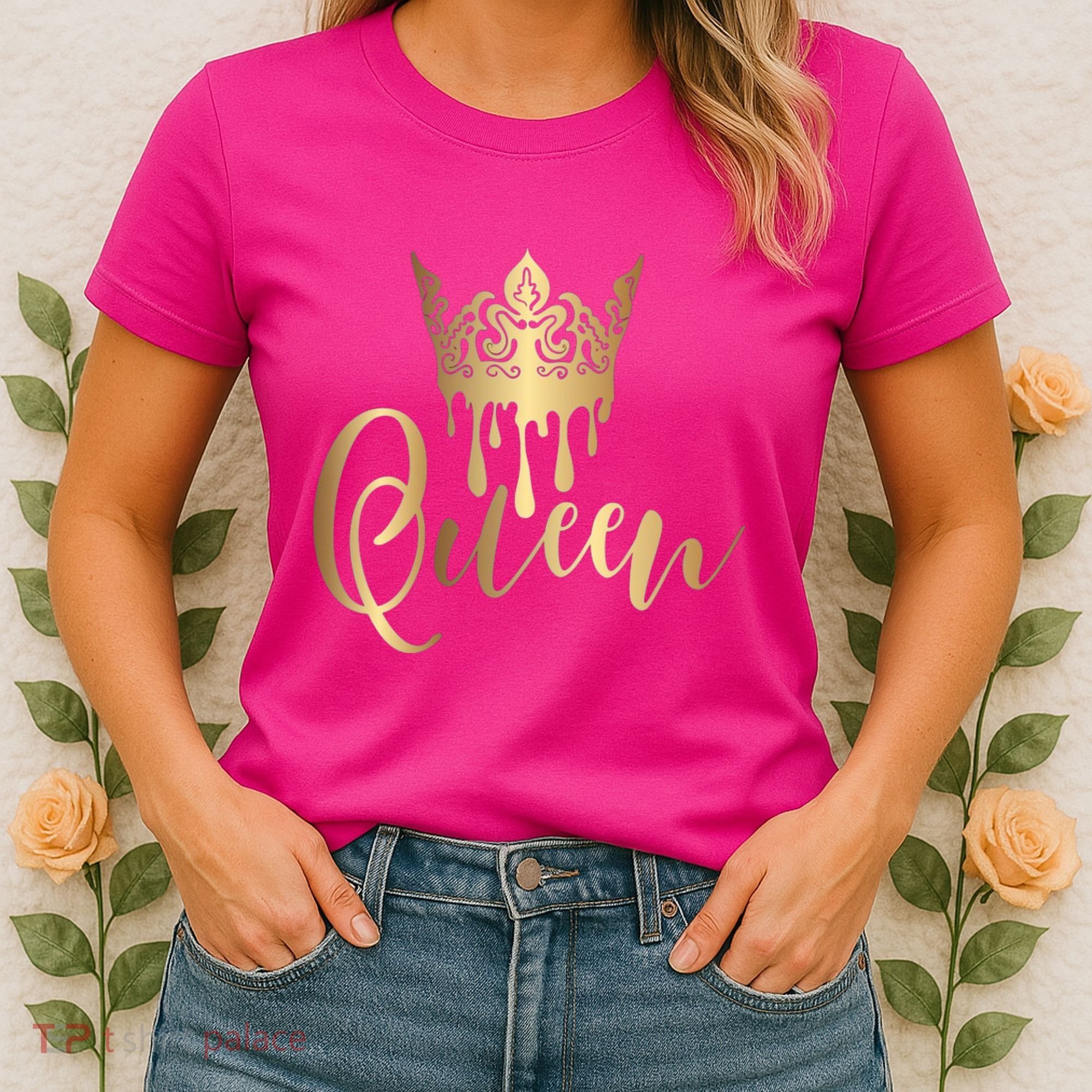 Cool Queen With Crown Women's T-Shirt