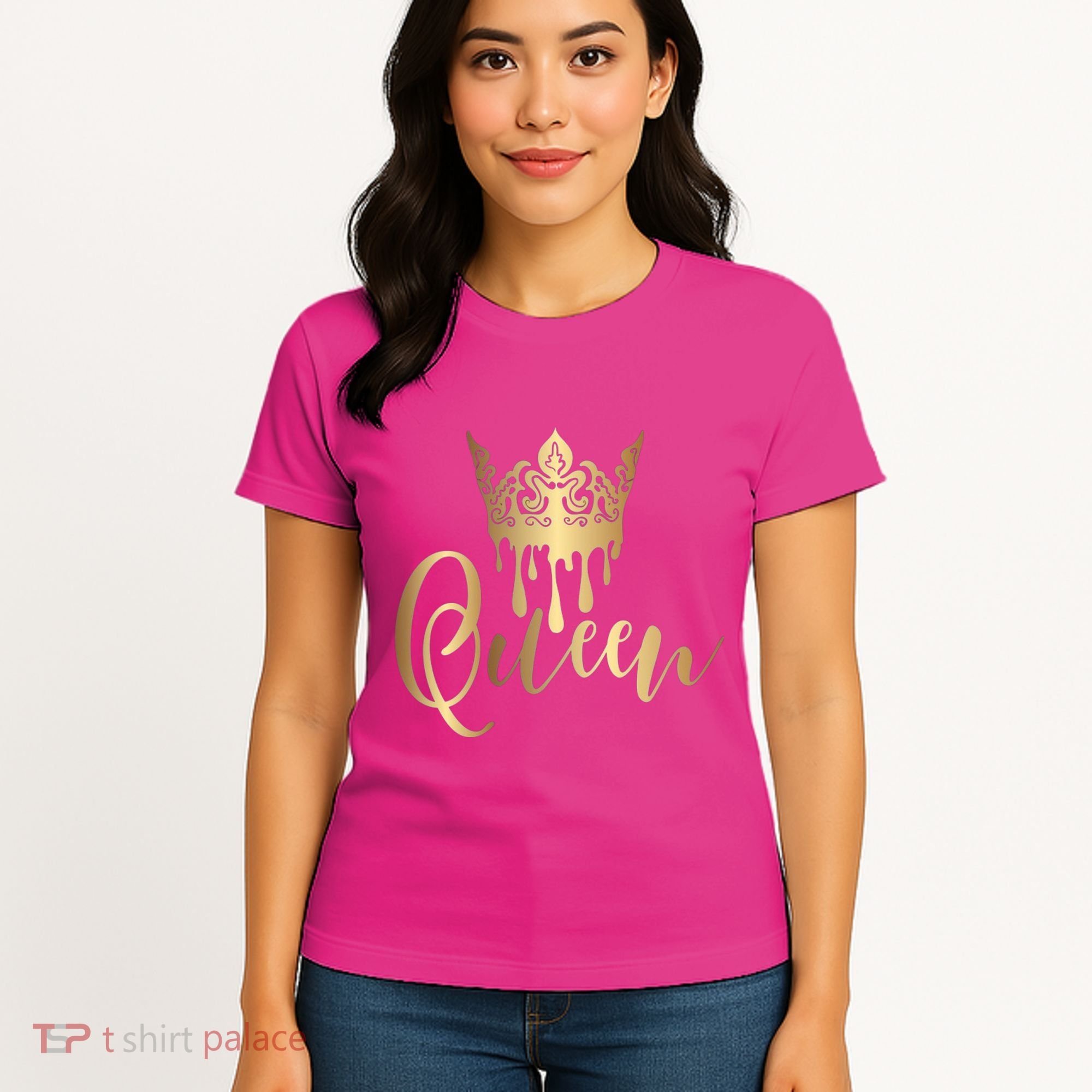 Cool Queen With Crown Women's T-Shirt