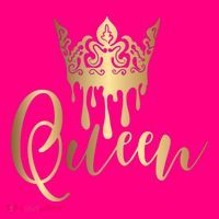Cool Queen With Crown Women's T-Shirt thumb 6