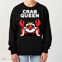 Crab Queen | Womens Crab Women's Sweatshirt thumb 0