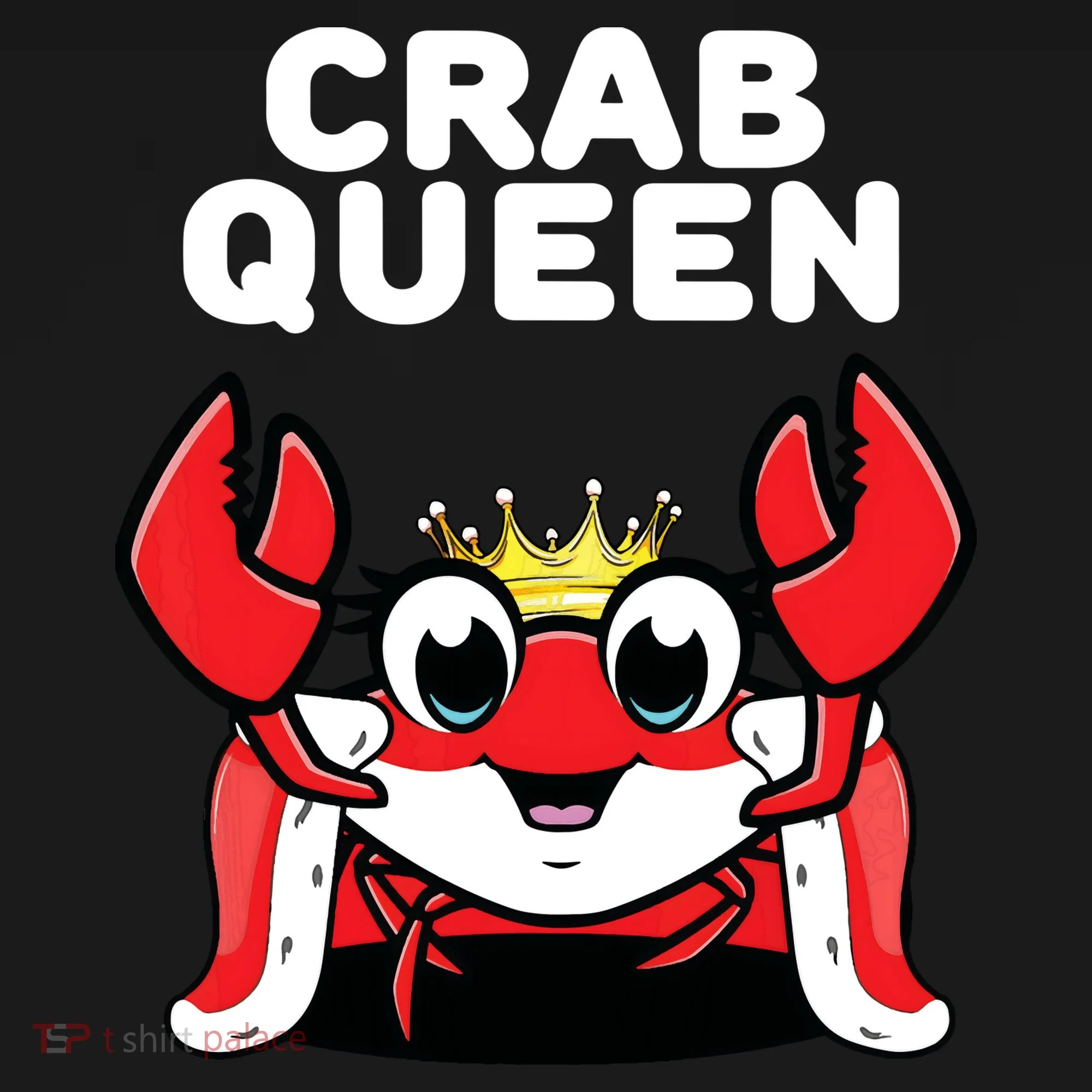 Crab Queen | Womens Crab Doggie Tank