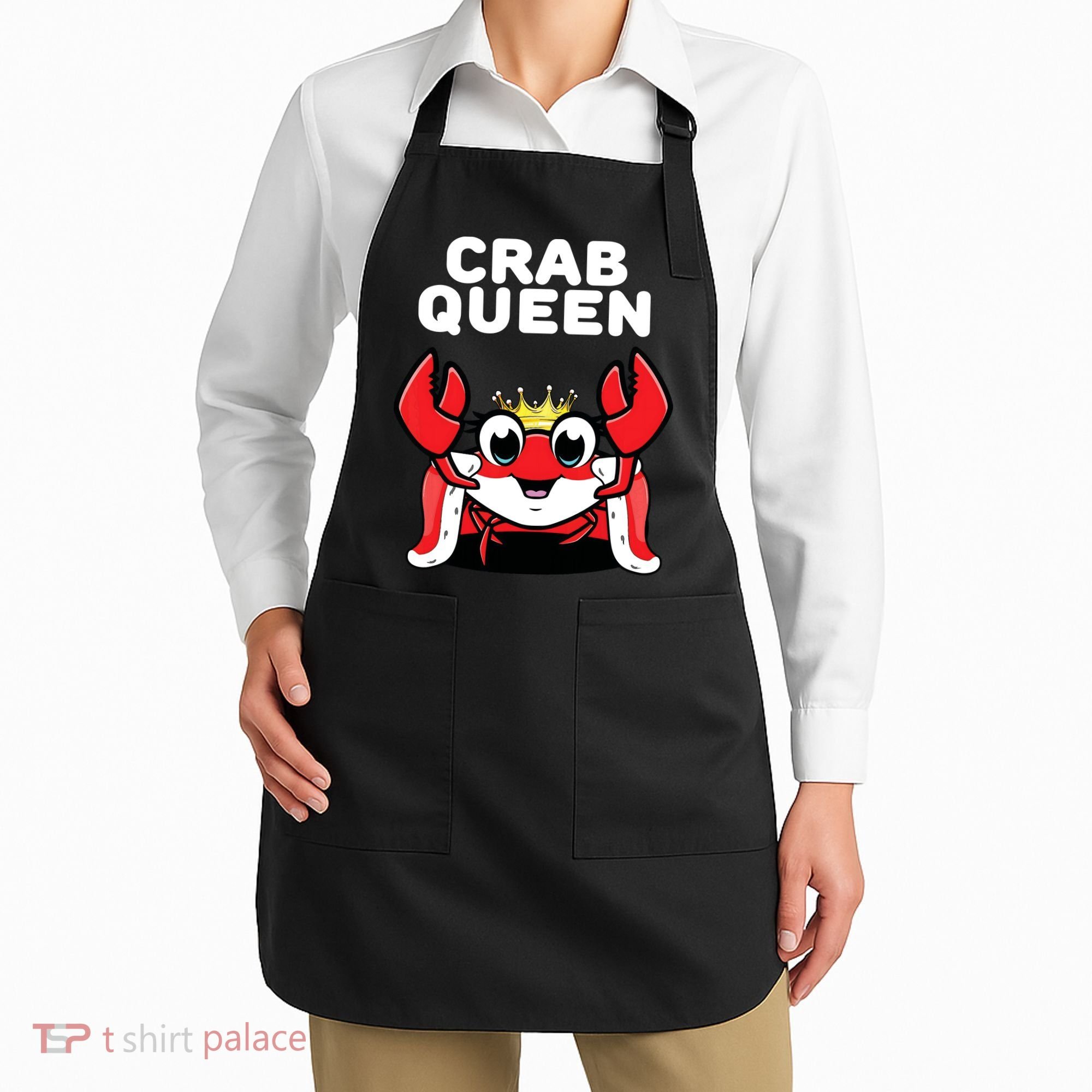 Crab Queen | Womens Crab Apron