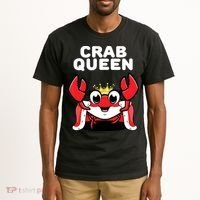 Crab Queen | Womens Crab Tall T-Shirt thumb 2