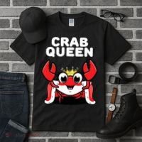 Crab Queen | Womens Crab Tall T-Shirt thumb 3