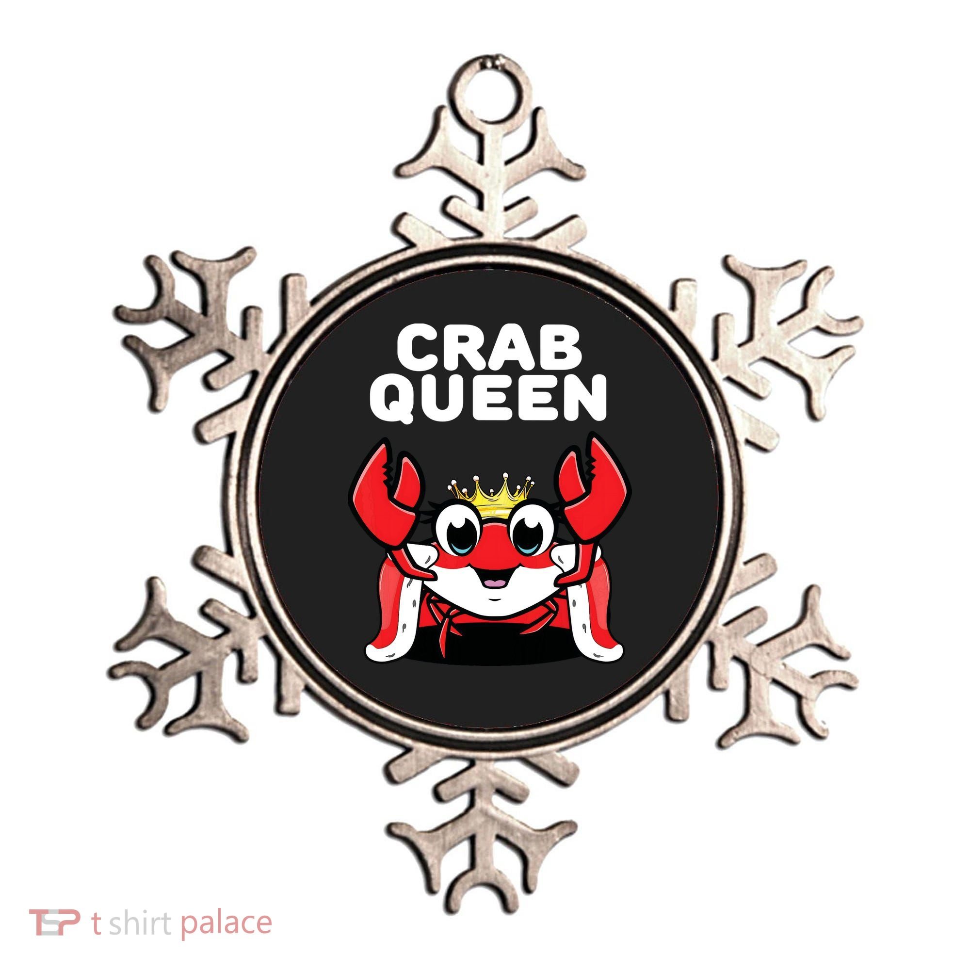 Crab Queen | Womens Crab Ornament