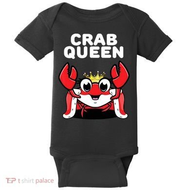 Crab Queen | Womens Crab Baby Bodysuit