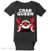 Crab Queen | Womens Crab Baby Bodysuit thumb 0