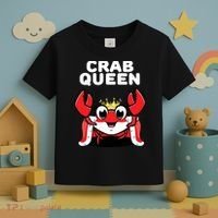 Crab Queen | Womens Crab Toddler T-Shirt thumb 3