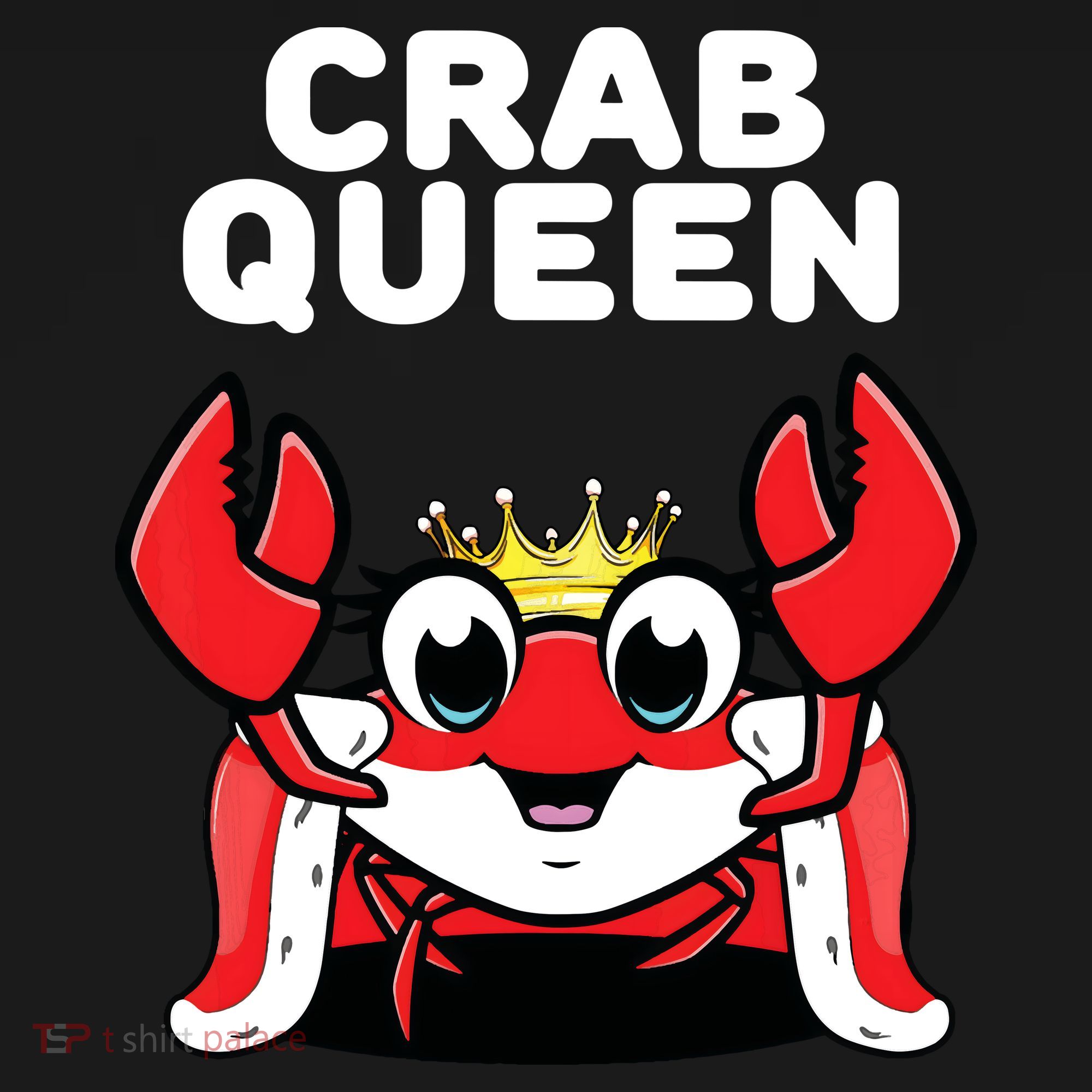 Crab Queen | Womens Crab Toddler T-Shirt