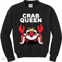 Crab Queen | Womens Crab Kids Sweatshirt thumb 0