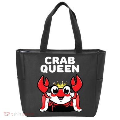 Crab Queen | Womens Crab Tote Bag