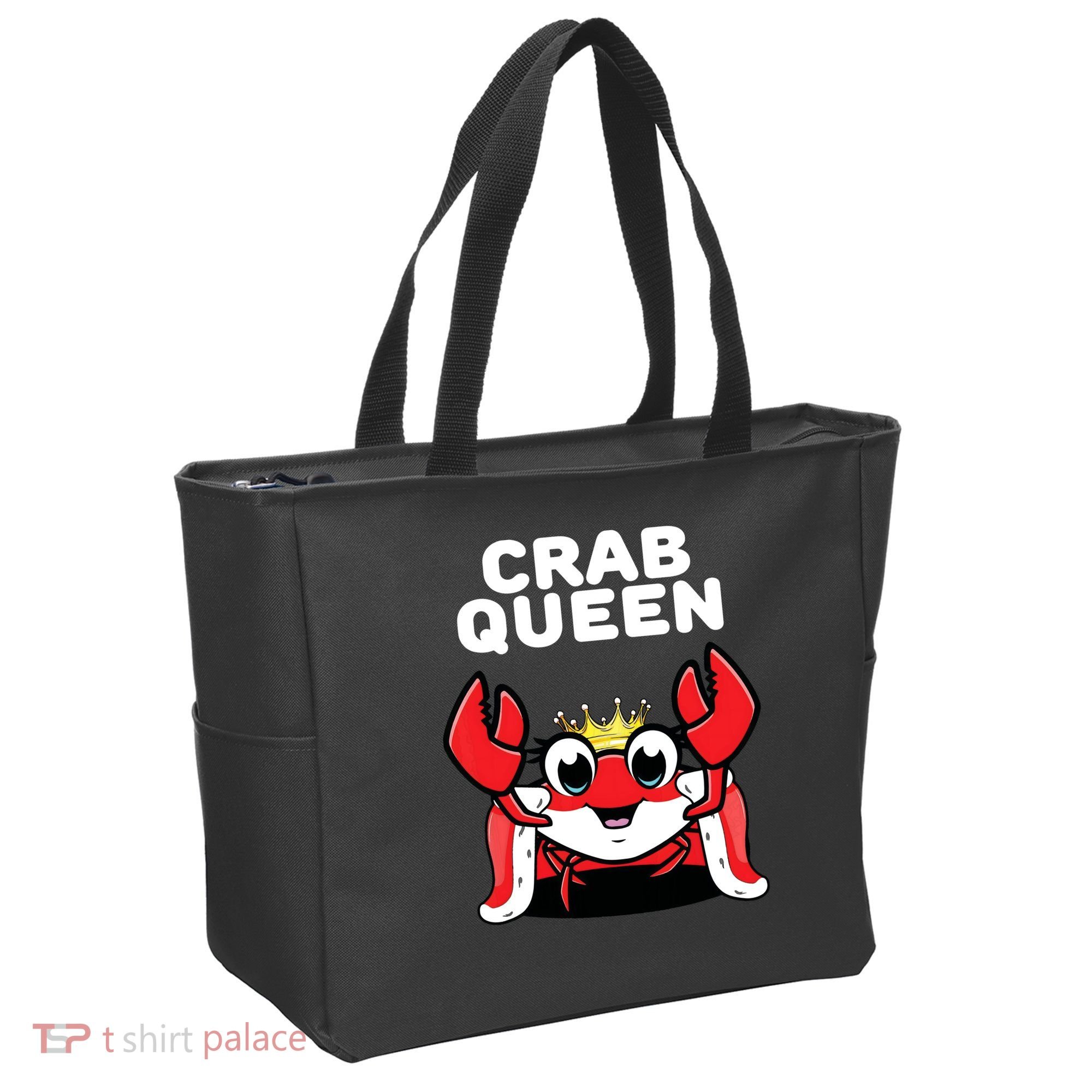 Crab Queen | Womens Crab Tote Bag
