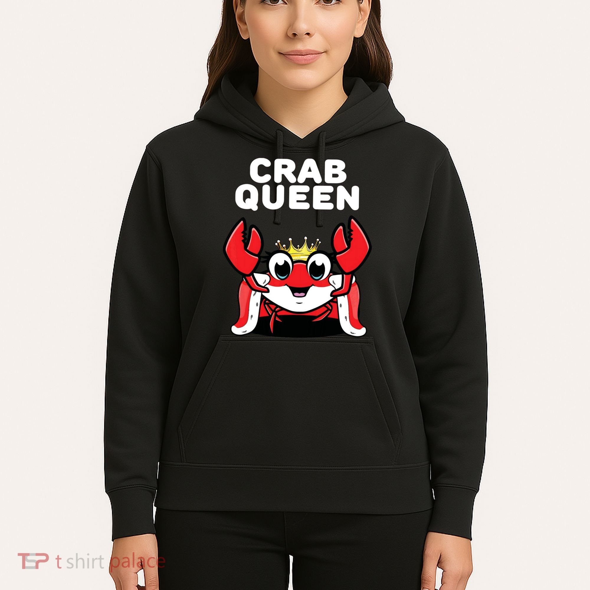 Crab Queen | Womens Crab Hoodie