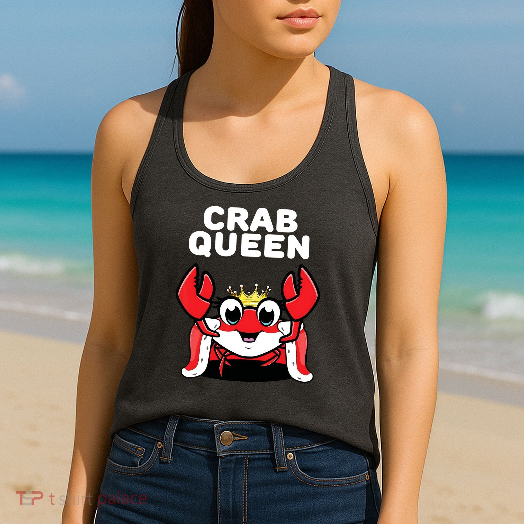 Crab Queen | Womens Crab Women's Tank Top