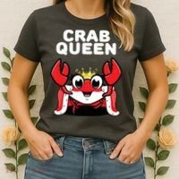 Crab Queen | Womens Crab Women's T-Shirt thumb 2