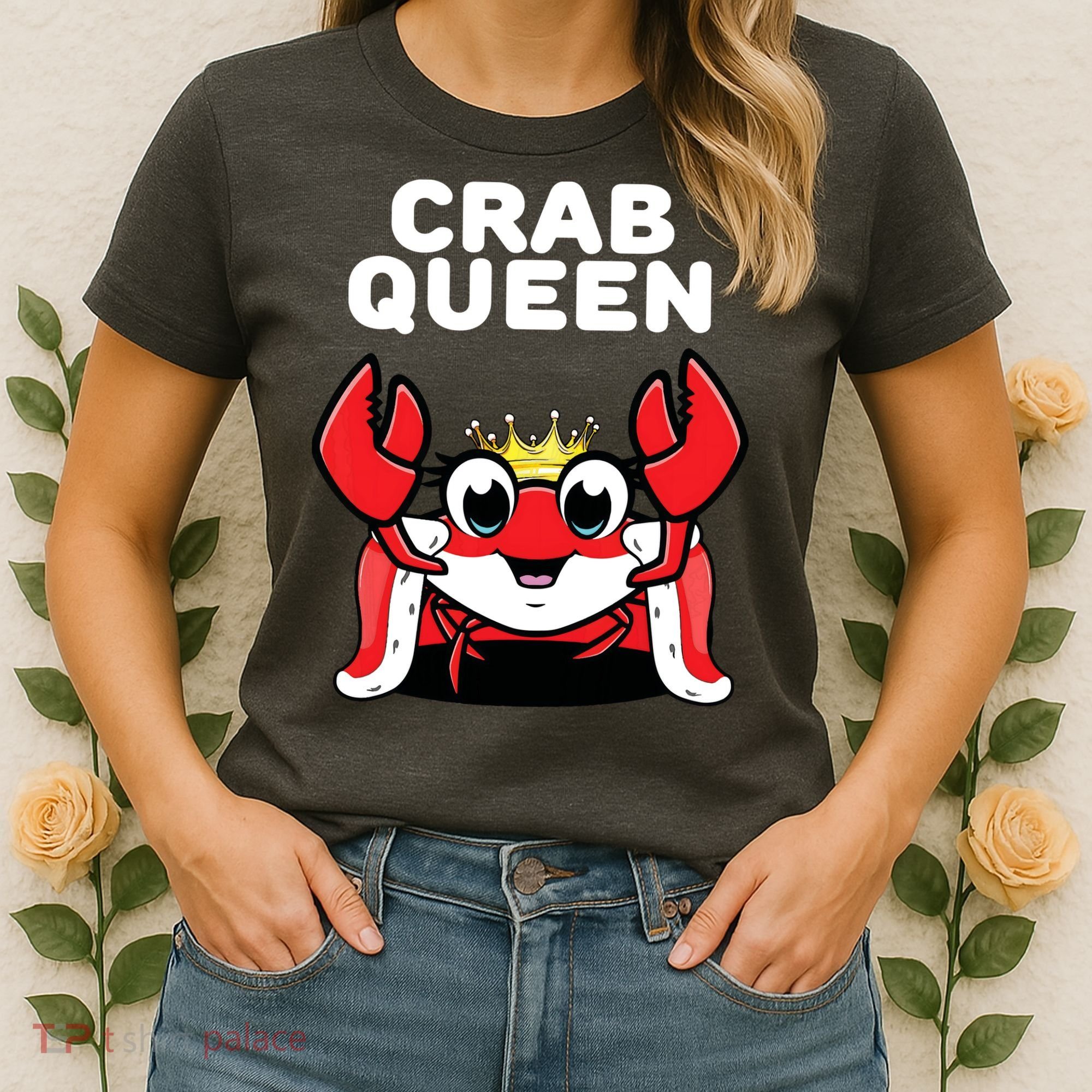 Crab Queen | Womens Crab Women's T-Shirt