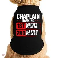 Chaplain Ranking 1st Military Chaplain Doggie Tank thumb 0