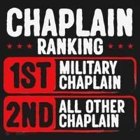 Chaplain Ranking 1st Military Chaplain Doggie Tank thumb 4