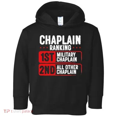 Chaplain Ranking 1st Military Chaplain Toddler Hoodie