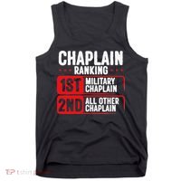 Chaplain Ranking 1st Military Chaplain Tank Top thumb 0