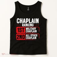 Chaplain Ranking 1st Military Chaplain Tank Top thumb 2