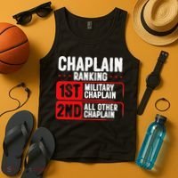 Chaplain Ranking 1st Military Chaplain Tank Top thumb 4