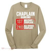 Chaplain Ranking 1st Military Chaplain Long Sleeve Shirt thumb 0