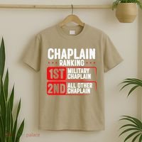 Chaplain Ranking 1st Military Chaplain T-Shirt thumb 2
