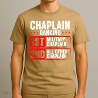 Chaplain Ranking 1st Military Chaplain T-Shirt thumb 3