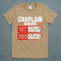 Chaplain Ranking 1st Military Chaplain T-Shirt thumb 5